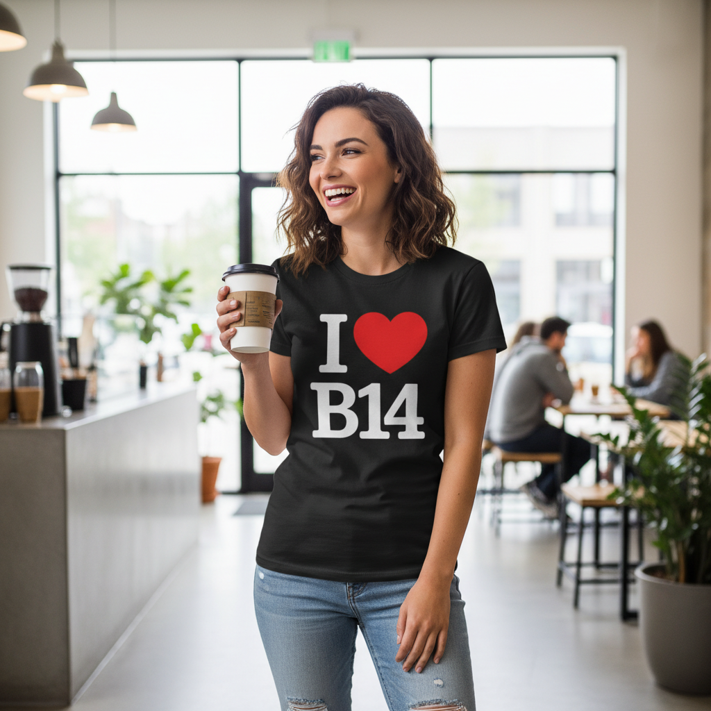 Kings Heath - T-Shirt - I heart B14 Design