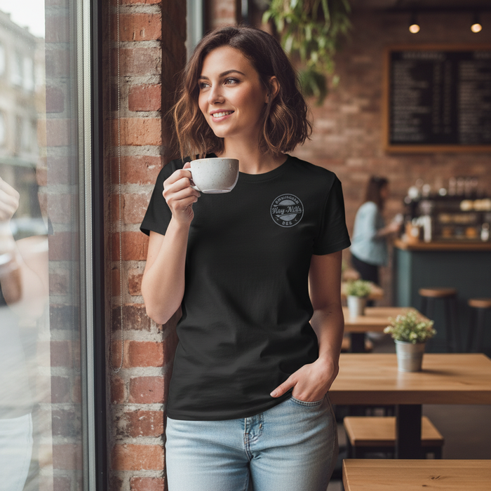 Hay Mills - T-Shirt - B25 Vintage Stamp Design