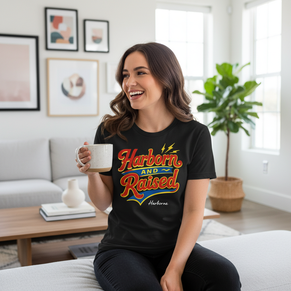 Harborne - T-Shirt - Loud Local Love Design