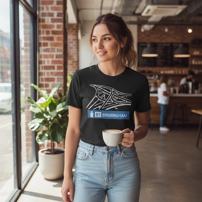 Birmingham - T-Shirt - Spaghetti Junction Road Sign Design
