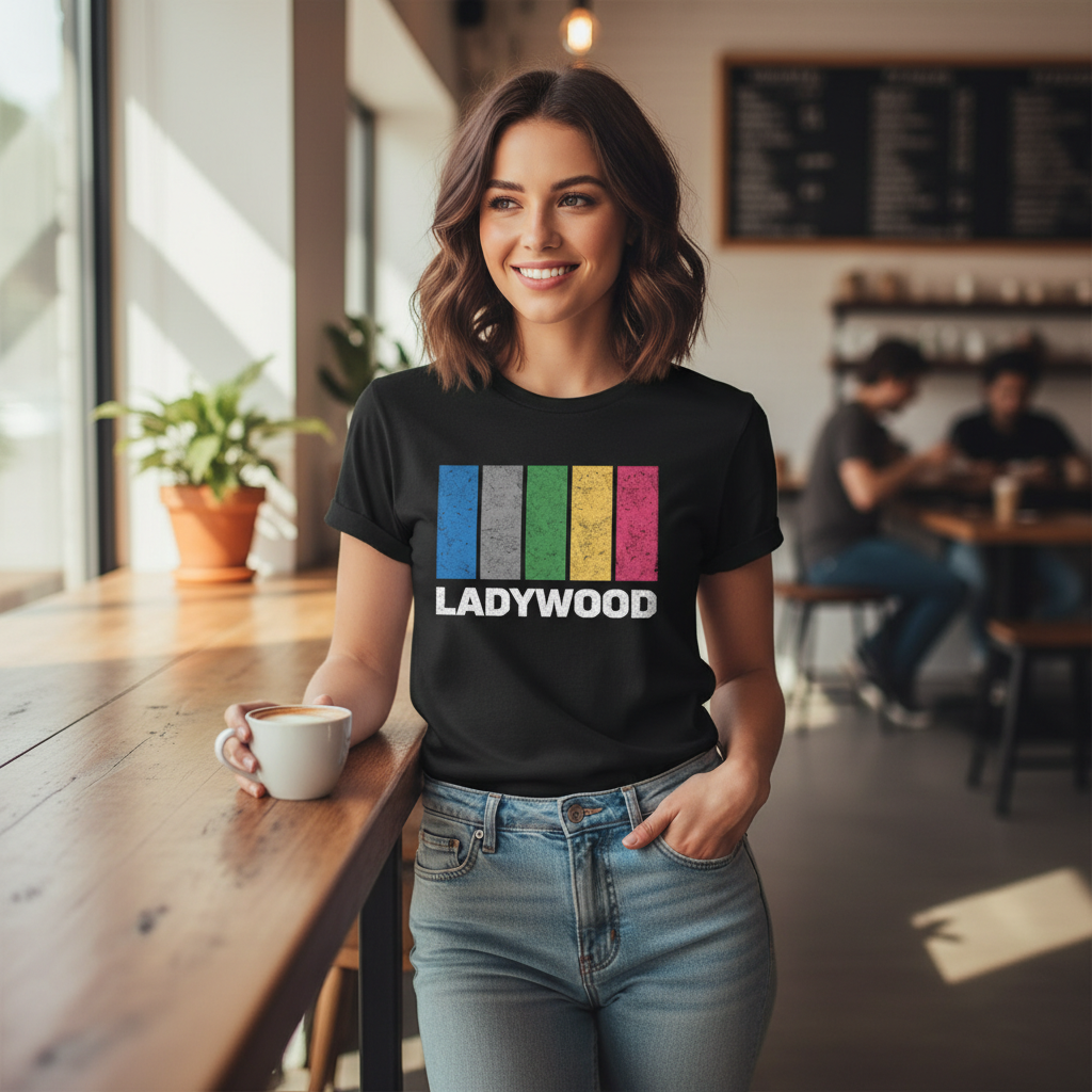 Ladywood - T-Shirt - Colour Block Design