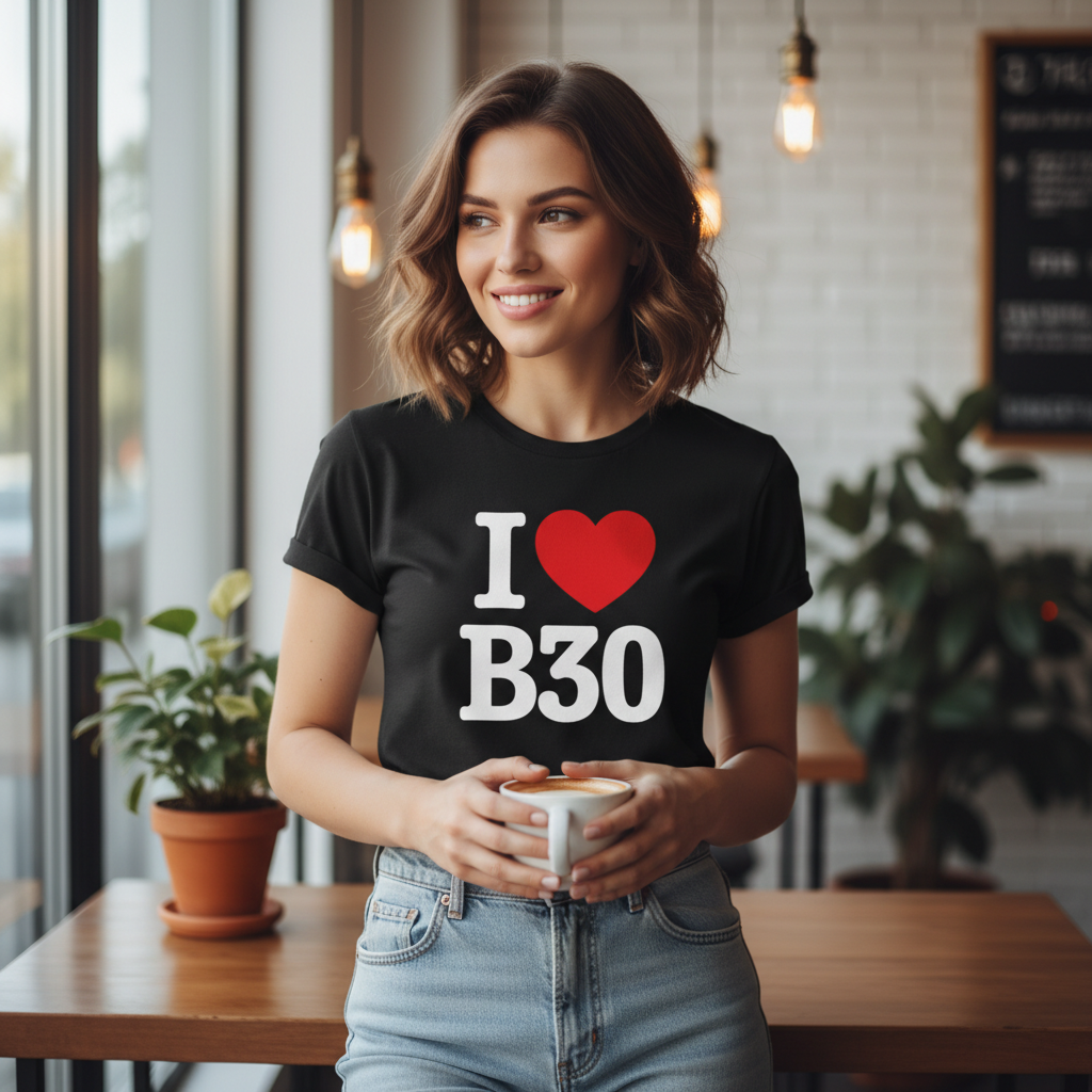 Kings Norton - T-Shirt - I heart B30 Design