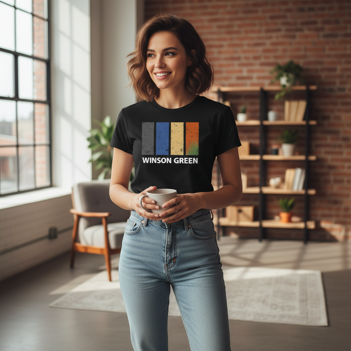 Winson Green - T-Shirt - Colour Block Design