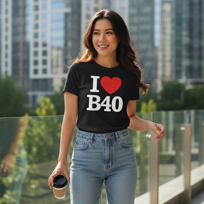 Bickenhill - T-Shirt - I Heart B40 Design
