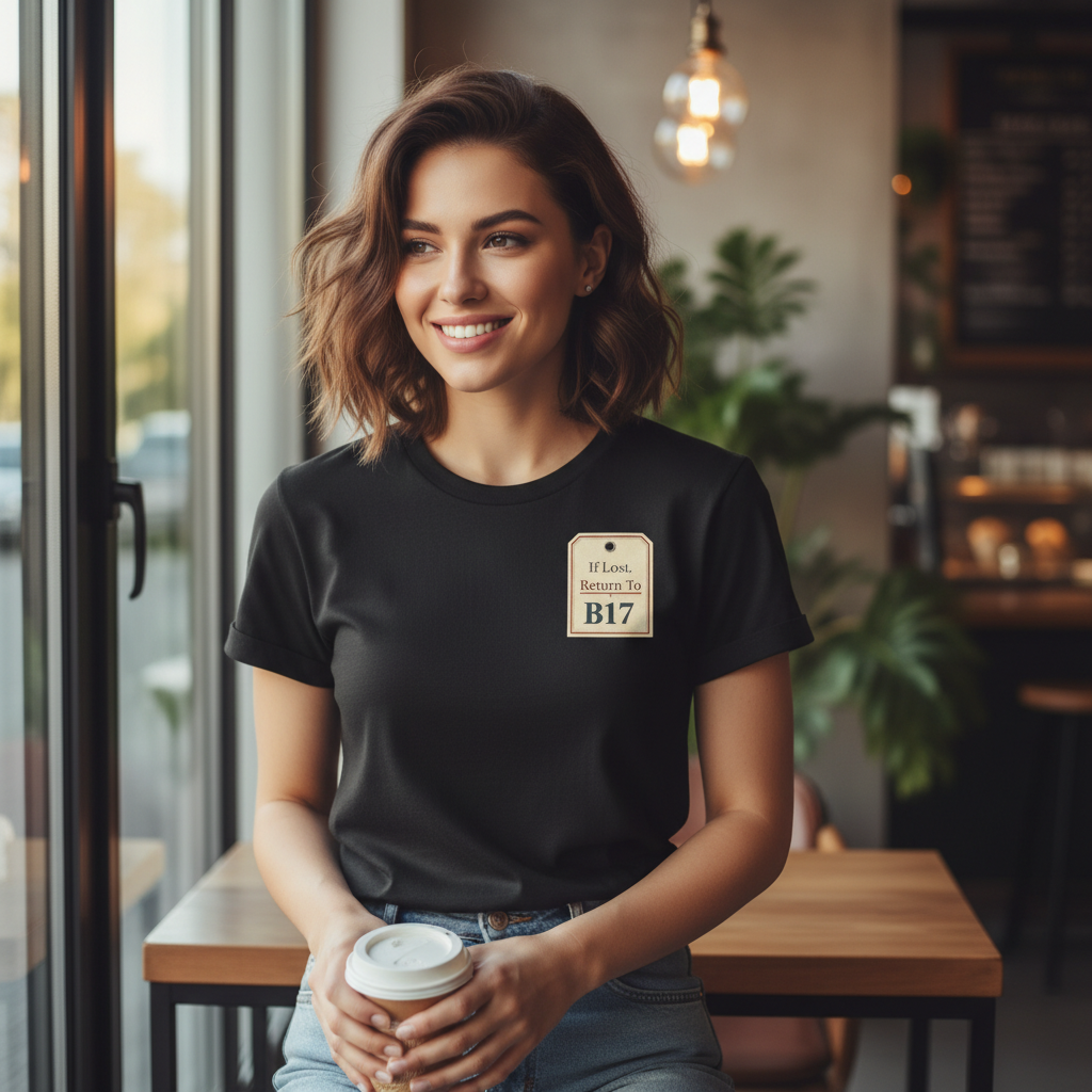 Harborne - T-Shirt - If lost, return to B17 Design