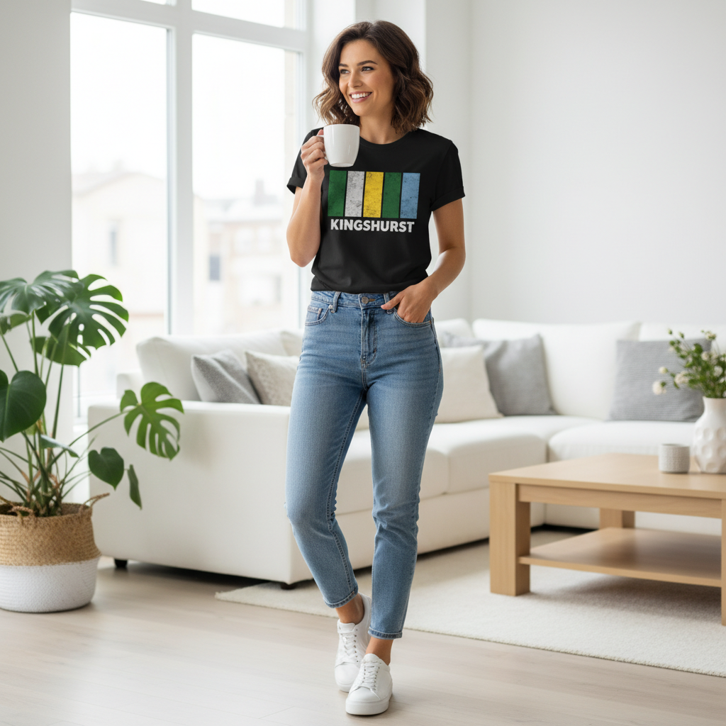 Kingshurst - T-Shirt - Colour Block Design