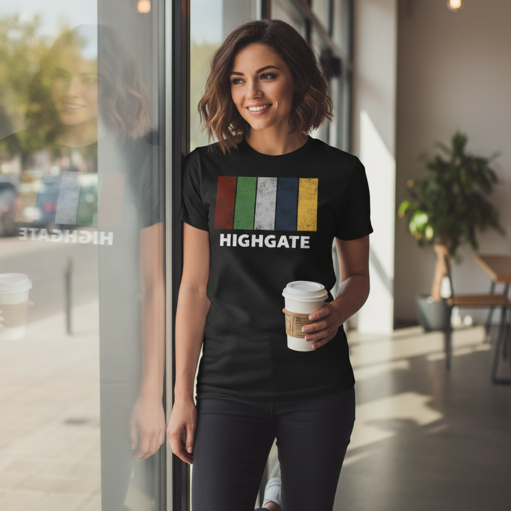 Highgate - T-Shirt - Colour Block Design