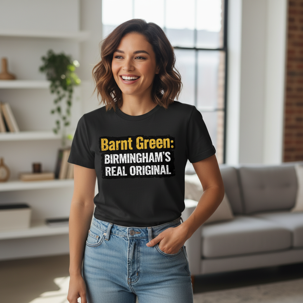 Barnt Green - T-Shirt - Urban Heritage Design