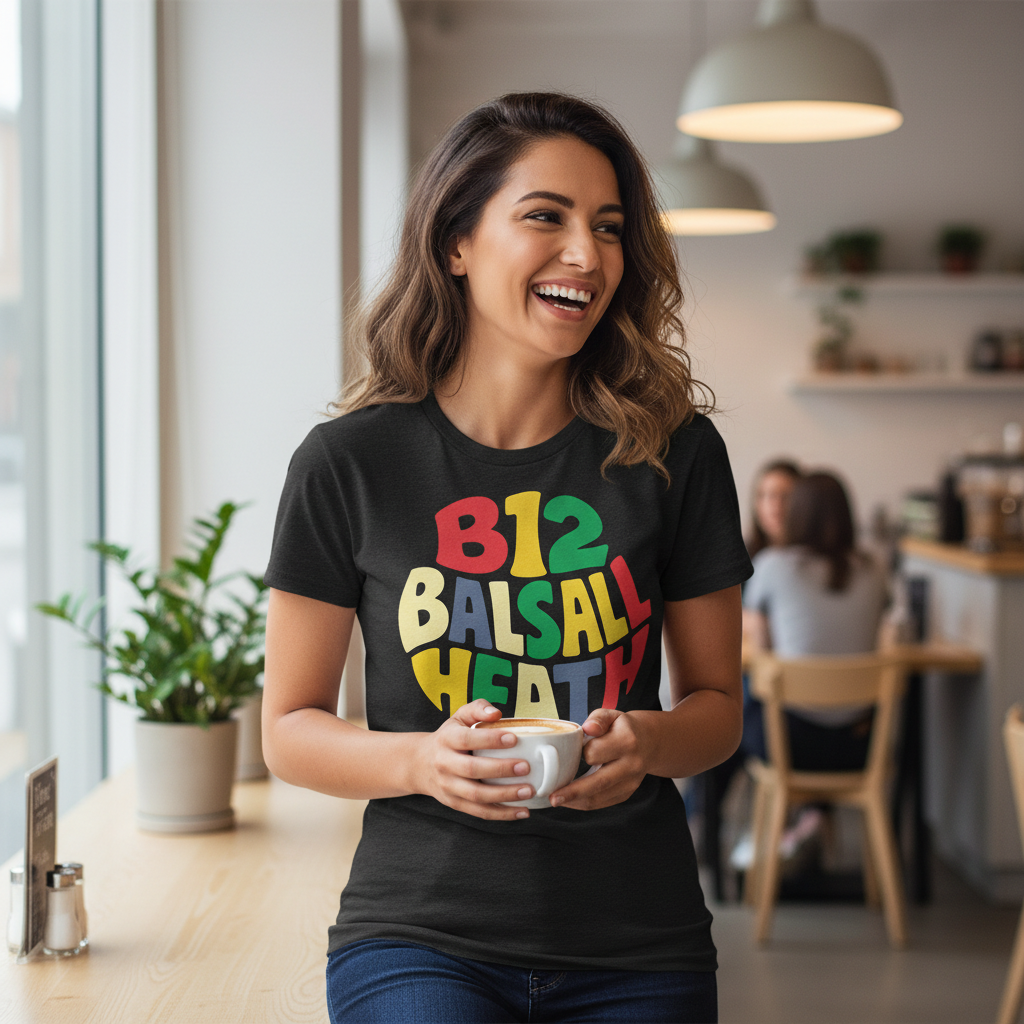 Balsall Heath - T-Shirt - Colour Burst Design