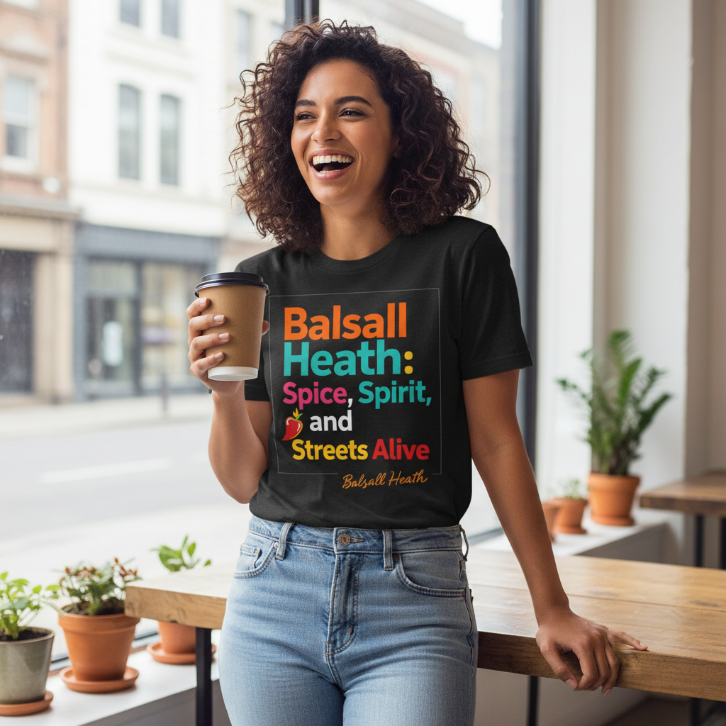 Balsall Heath - T-Shirt - Say it…Balsall Heath Design
