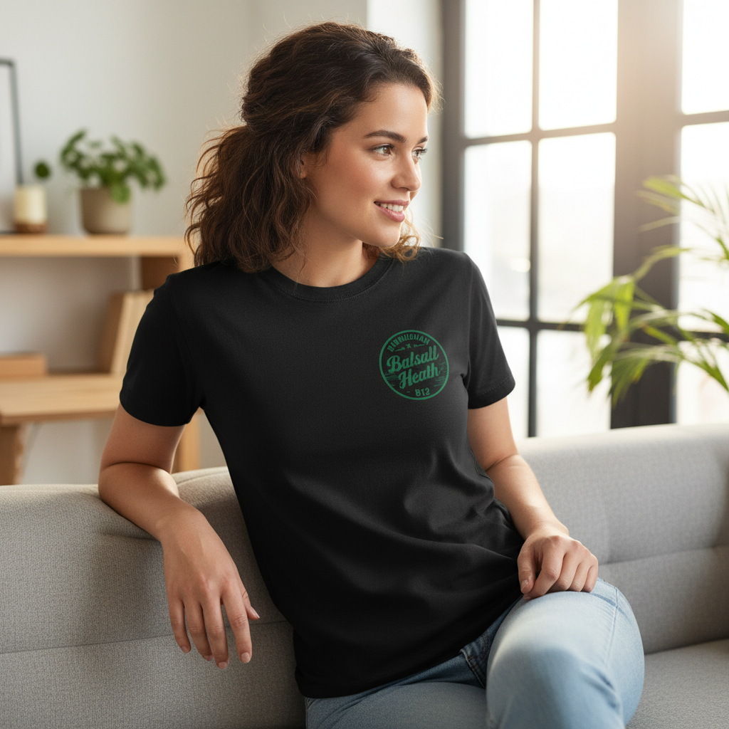 Balsall Heath - T-Shirt - B12 Vintage Stamp Design