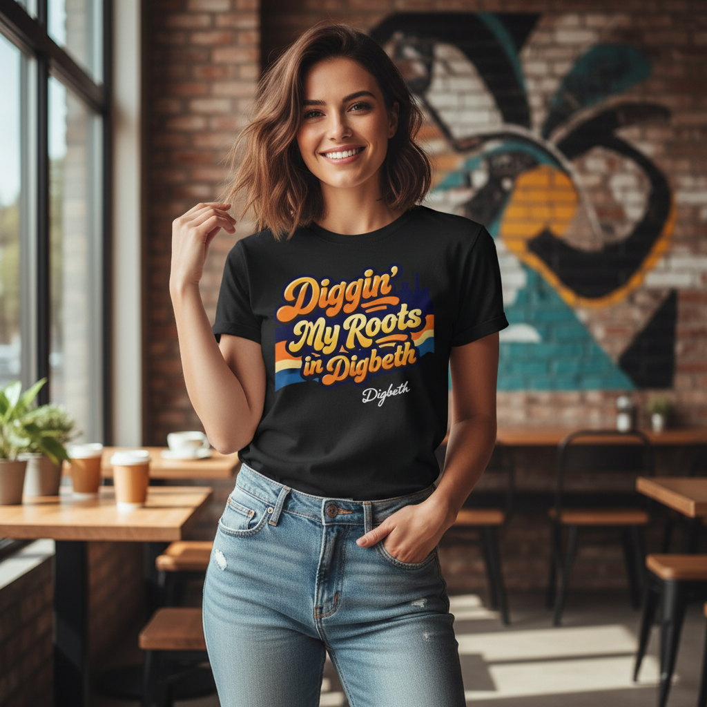 Digbeth - T-Shirt - Loud Local Love Design