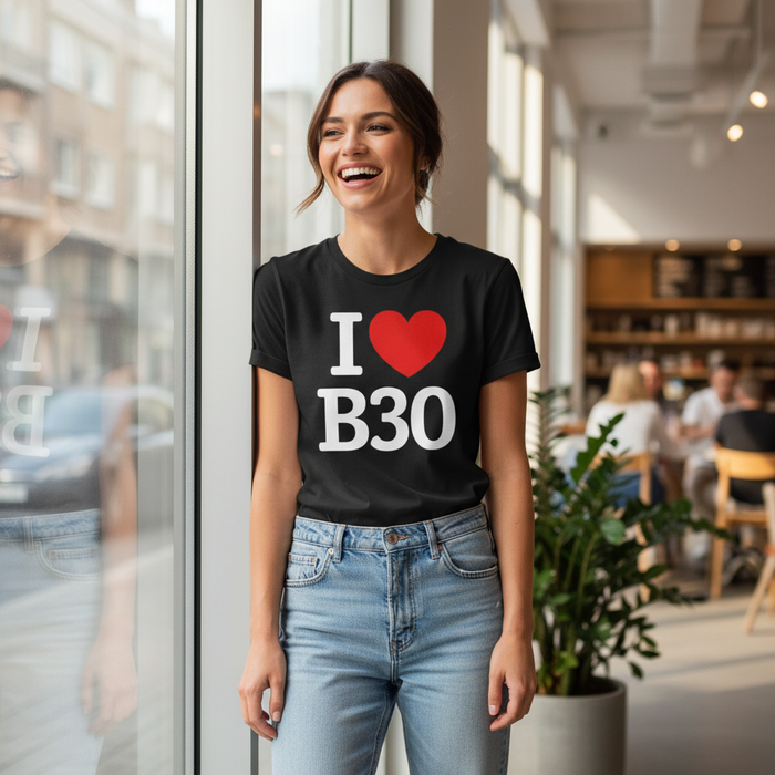 Stirchley - T-Shirt - I heart B30 Design