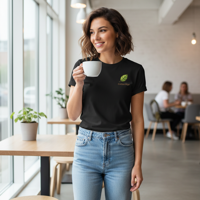 Cotteridge - T-Shirt - Bold Indie Design - Leaf