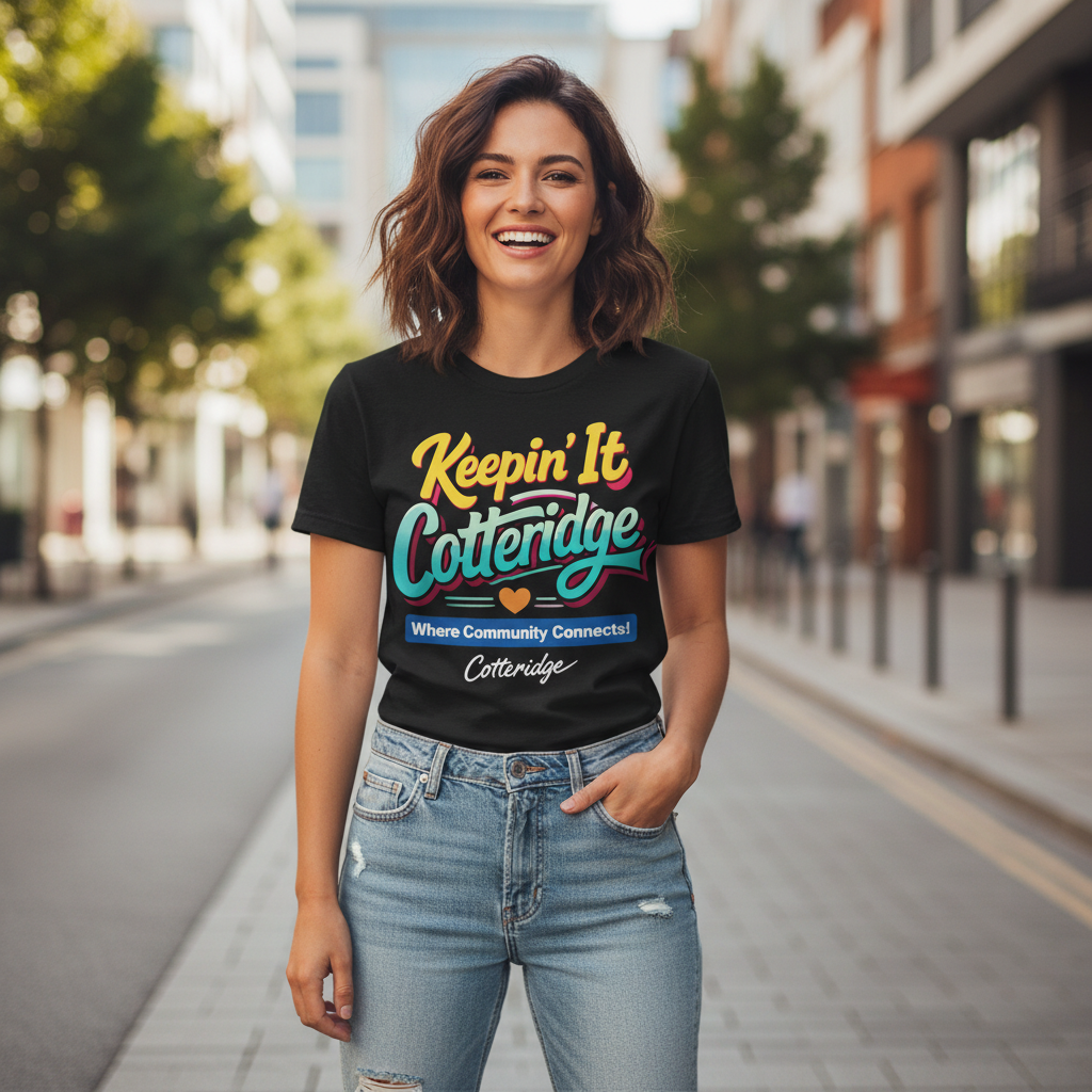 Cotteridge - T-Shirt - Loud Local Love Design