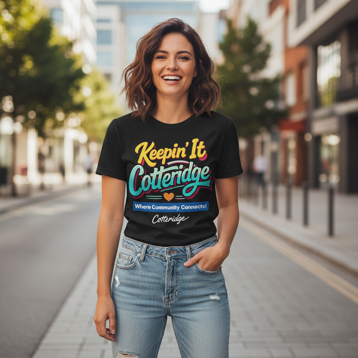 Cotteridge - T-Shirt - Loud Local Love Design