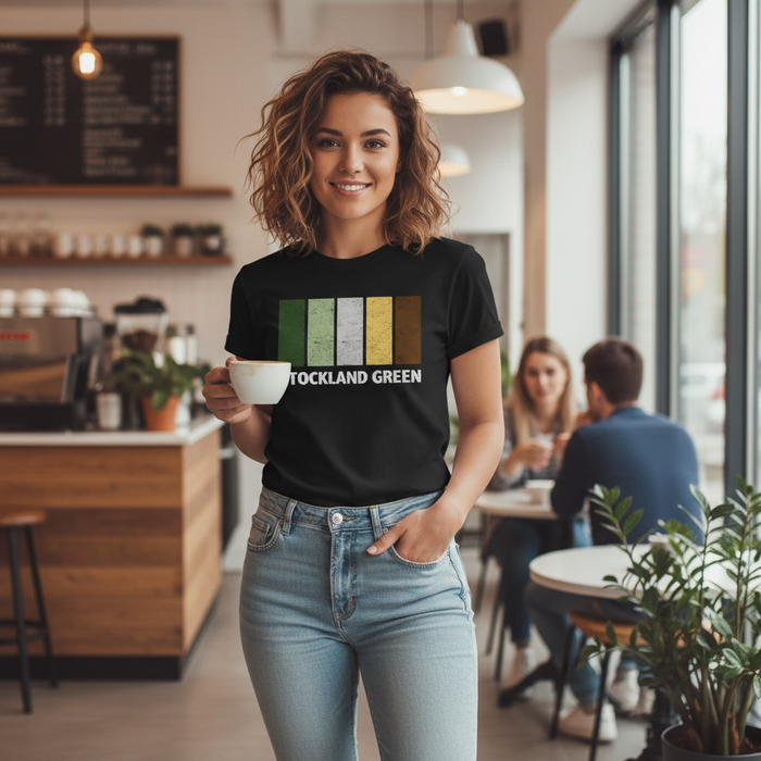 Stockland Green - T-Shirt - Colour Block Design