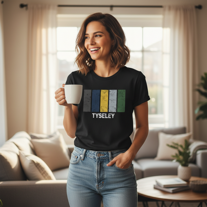 Tyseley - T-Shirt - Colour Block Design