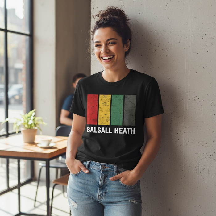 Balsall Heath - T-Shirt - Colour Block Design