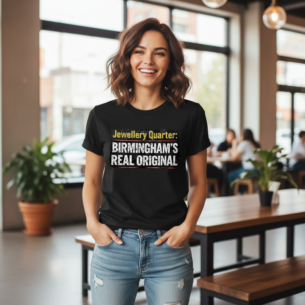 Jewellery Quarter - T-Shirt - Urban Heritage Design