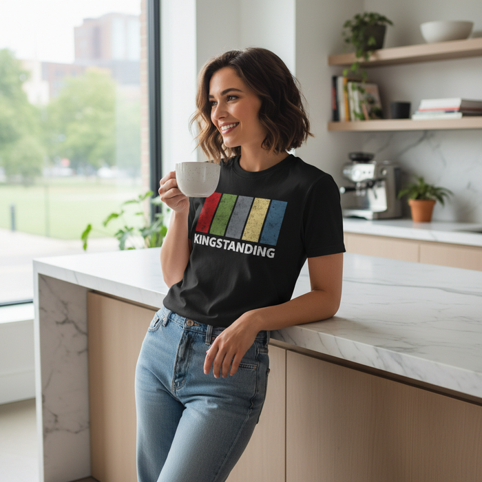 Kingstanding - T-Shirt - Colour Block Design