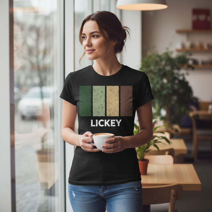 Lickey - T-Shirt - Colour Block Design