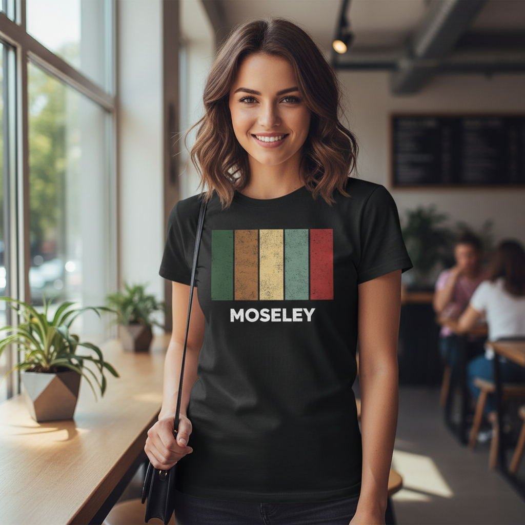 Moseley - T-Shirt - Colour Block Design