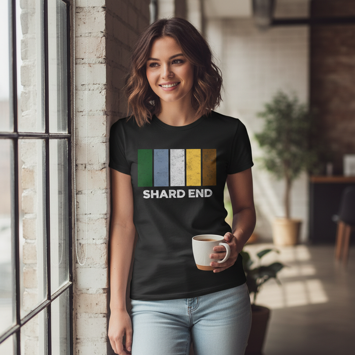 Shard End - T-Shirt - Colour Block Design