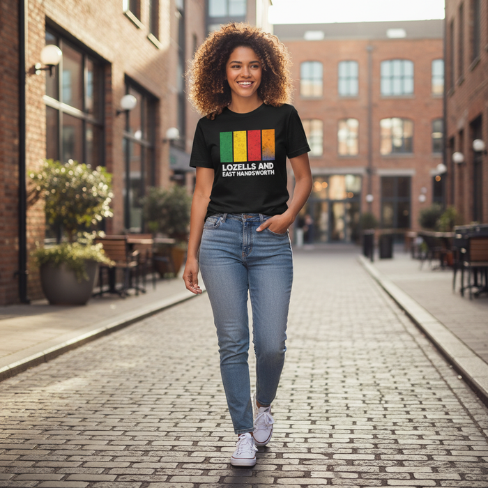 Lozells and East Handsworth - T-Shirt - Colour block Design