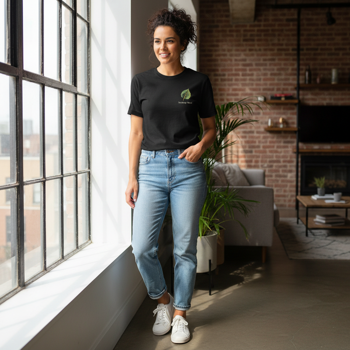 Yardley Wood - T-Shirt - Minimal Cool Design - Leaf