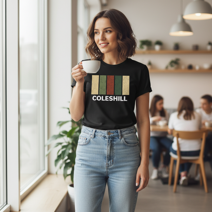 Coleshill - T-Shirt - Colour Block Design