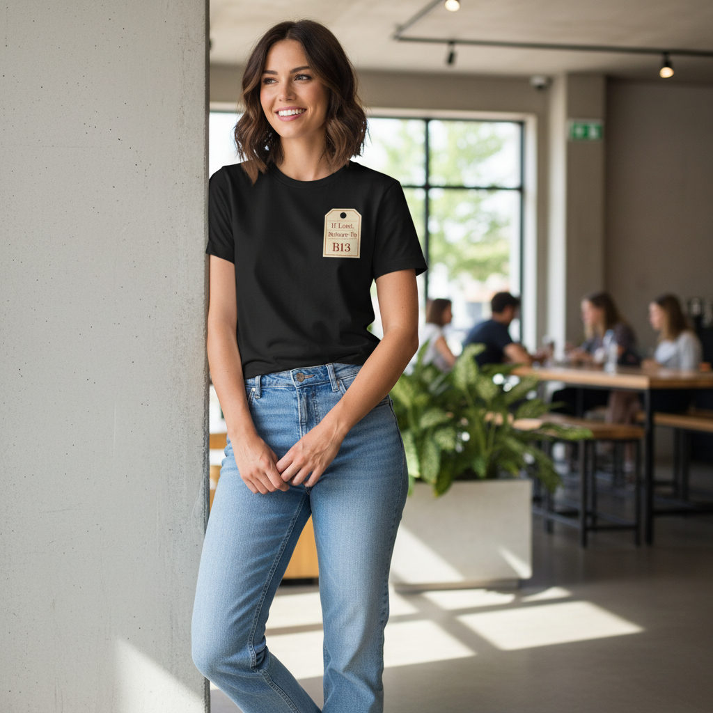 Moseley - T-Shirt - If lost, return to B13 Design