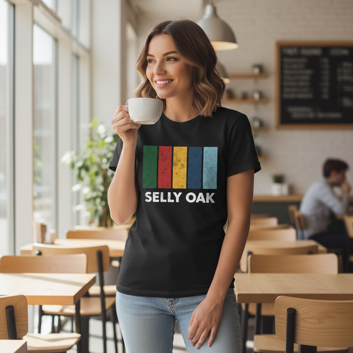 Selly Oak - T-Shirt - Colour Block Design