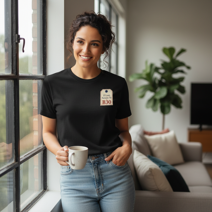 Cotteridge - T-Shirt - If Lost, Return To B30 Design