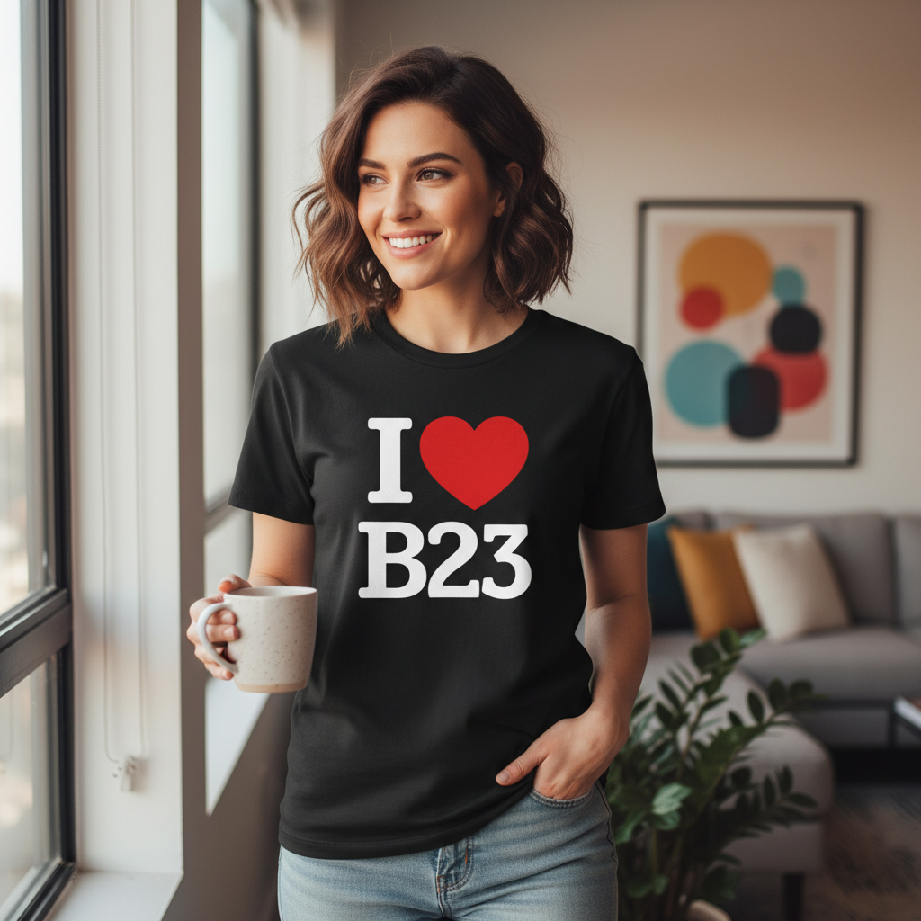 Erdington - T-Shirt - I Heart B23 Design