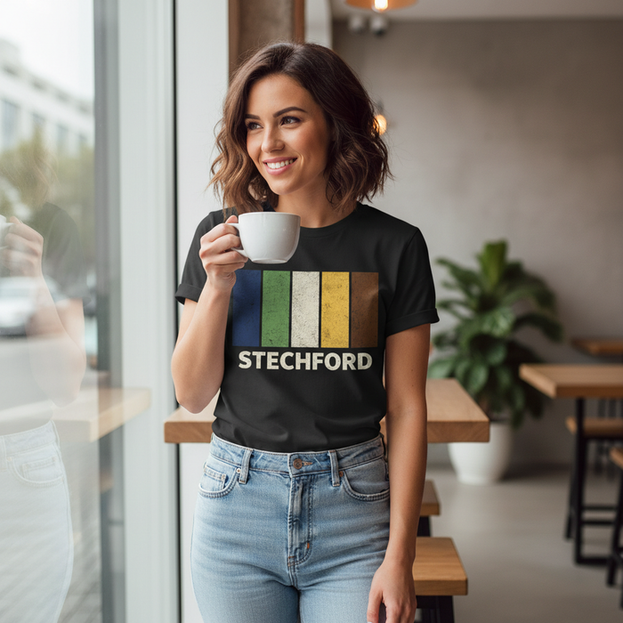 Stechford - T-Shirt - Colour Block Design