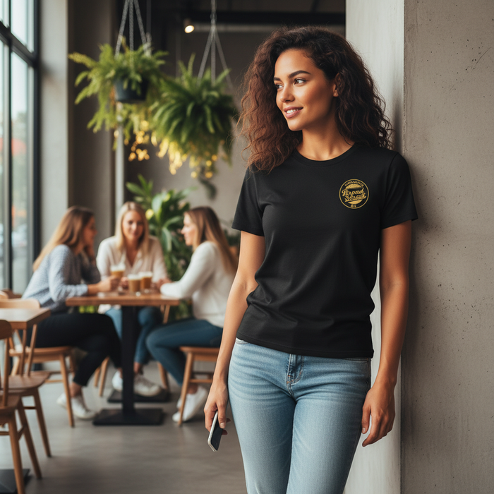 Broad Street - T-Shirt - B1 Vintage Stamp Design