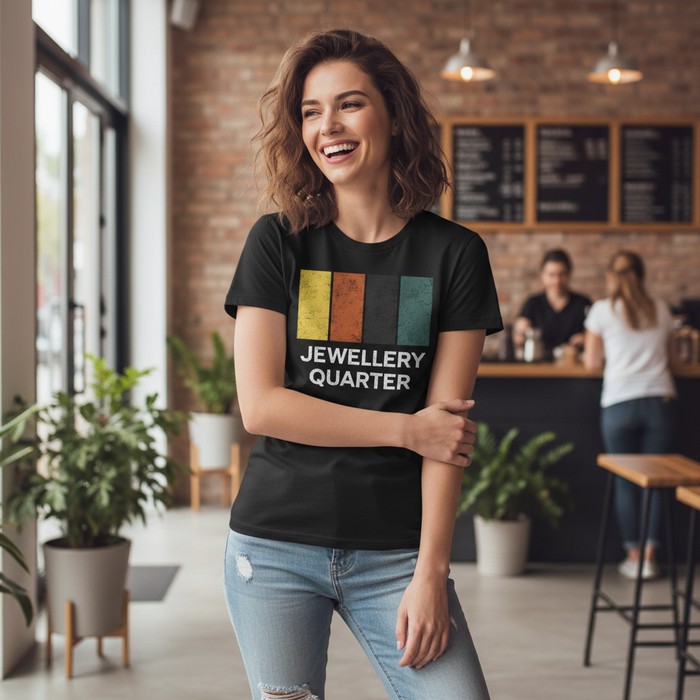 Jewellery Quarter - T-Shirt - Colour Block Design