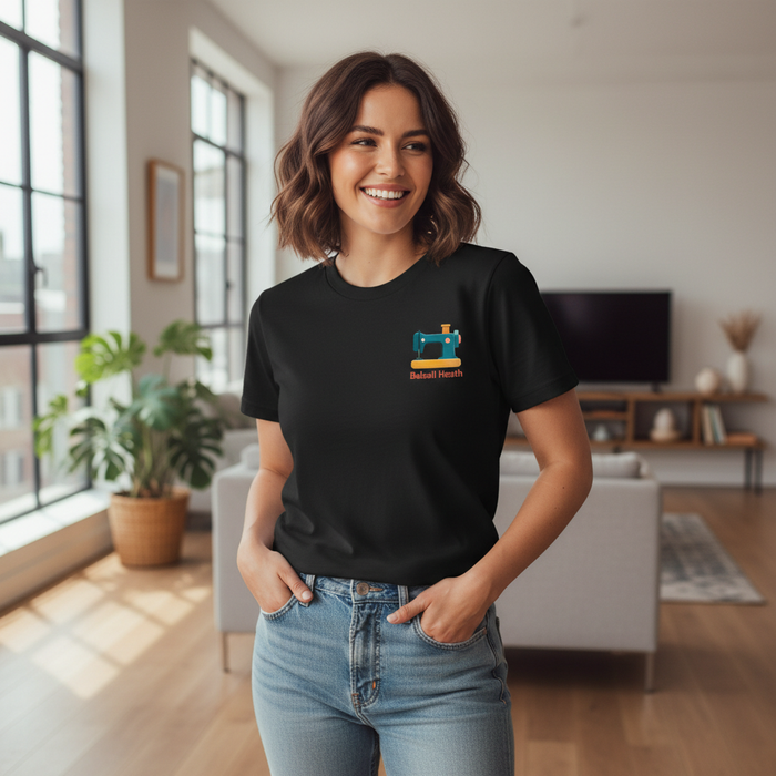 Balsall Heath - T-Shirt - Minimal Cool Design - Sewing Machine