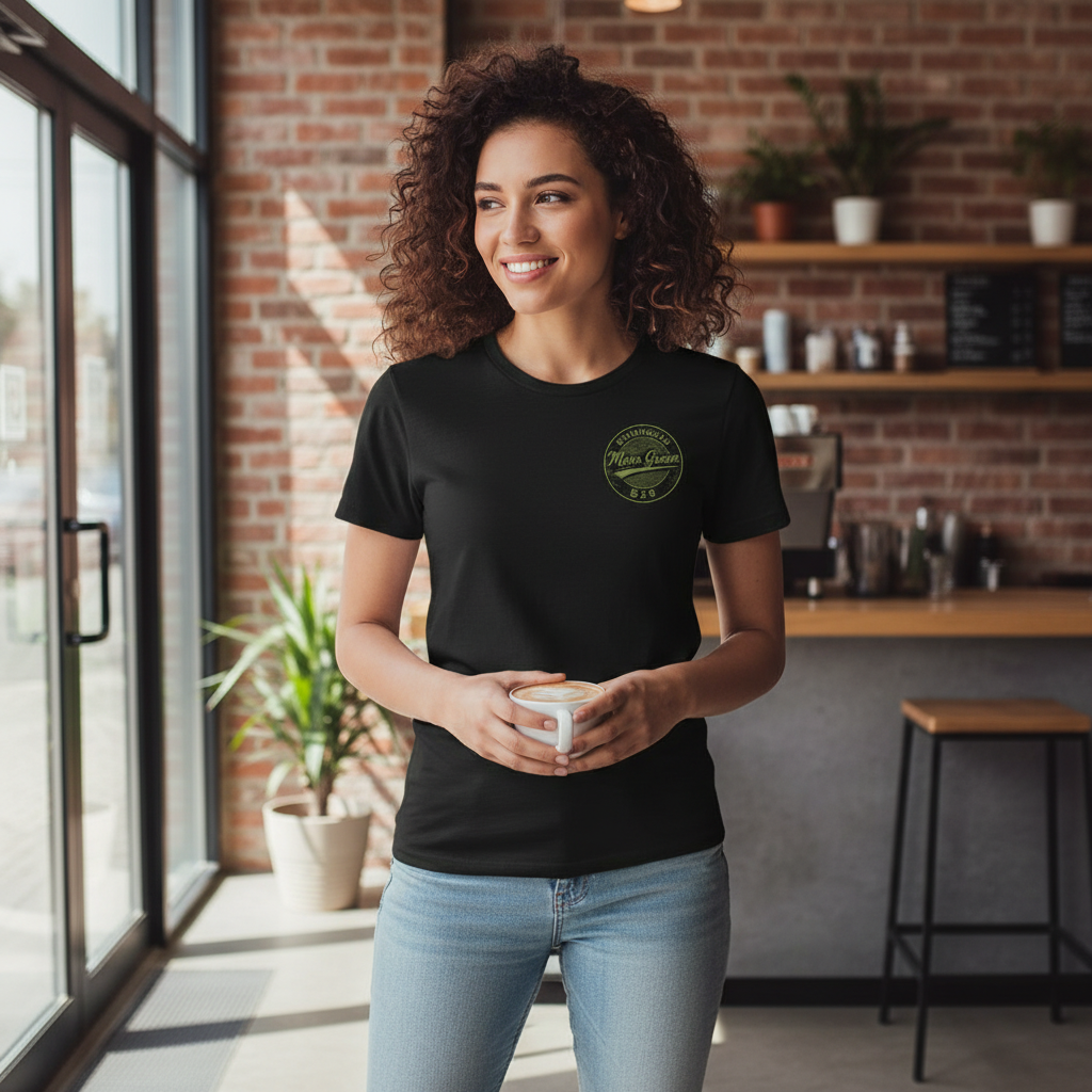 Moor Green - T-Shirt - B29 Vintage Stamp Design