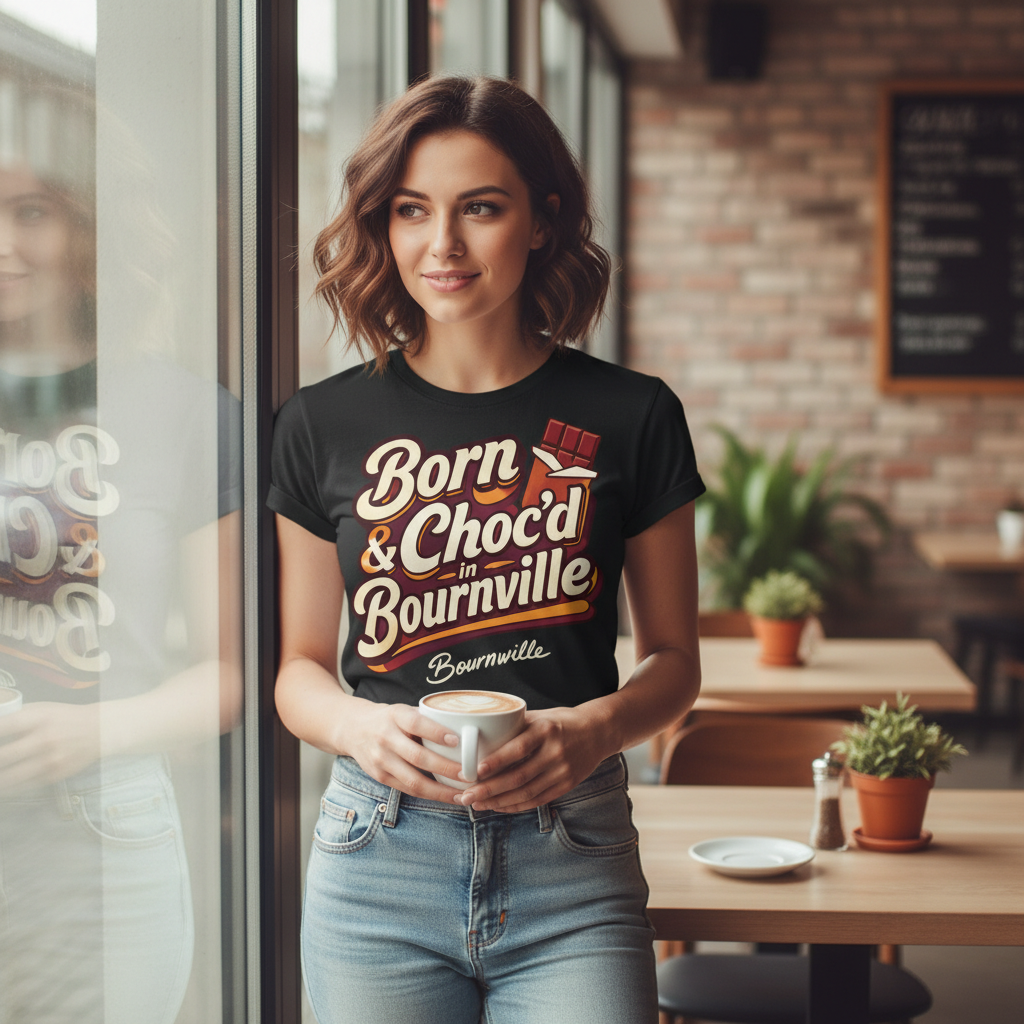 Bournville - T-Shirt - Loud Local Love Design
