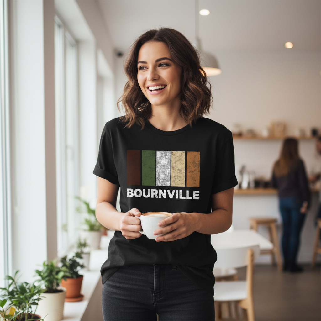 Bournville - T-Shirt - Colour Block Design