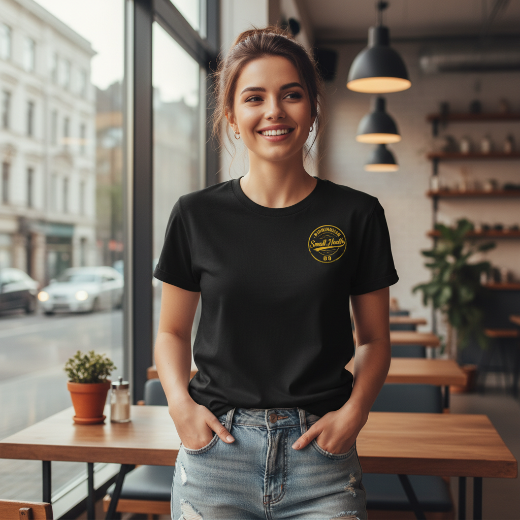 Small Heath - T-Shirt - B9 Vintage Stamp Design