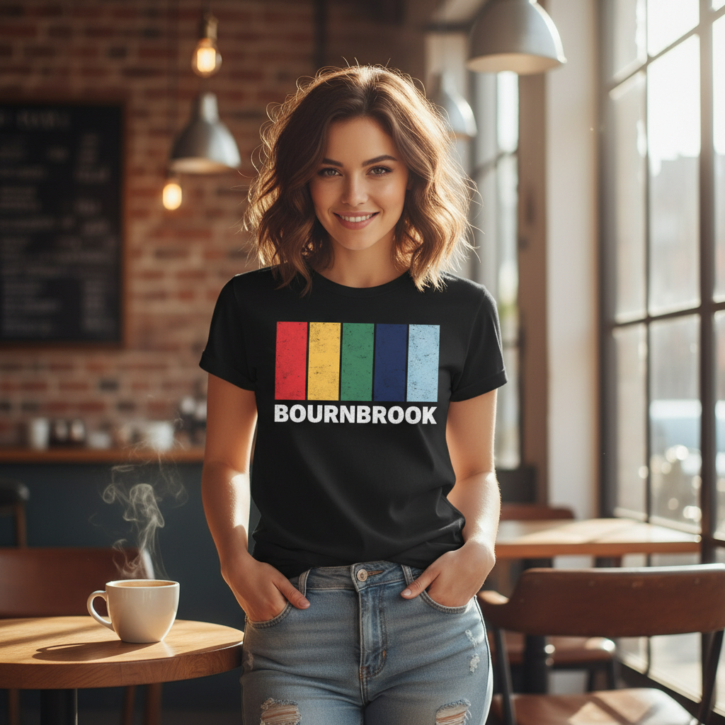 Bournbrook - T-Shirt - Colour Block Design
