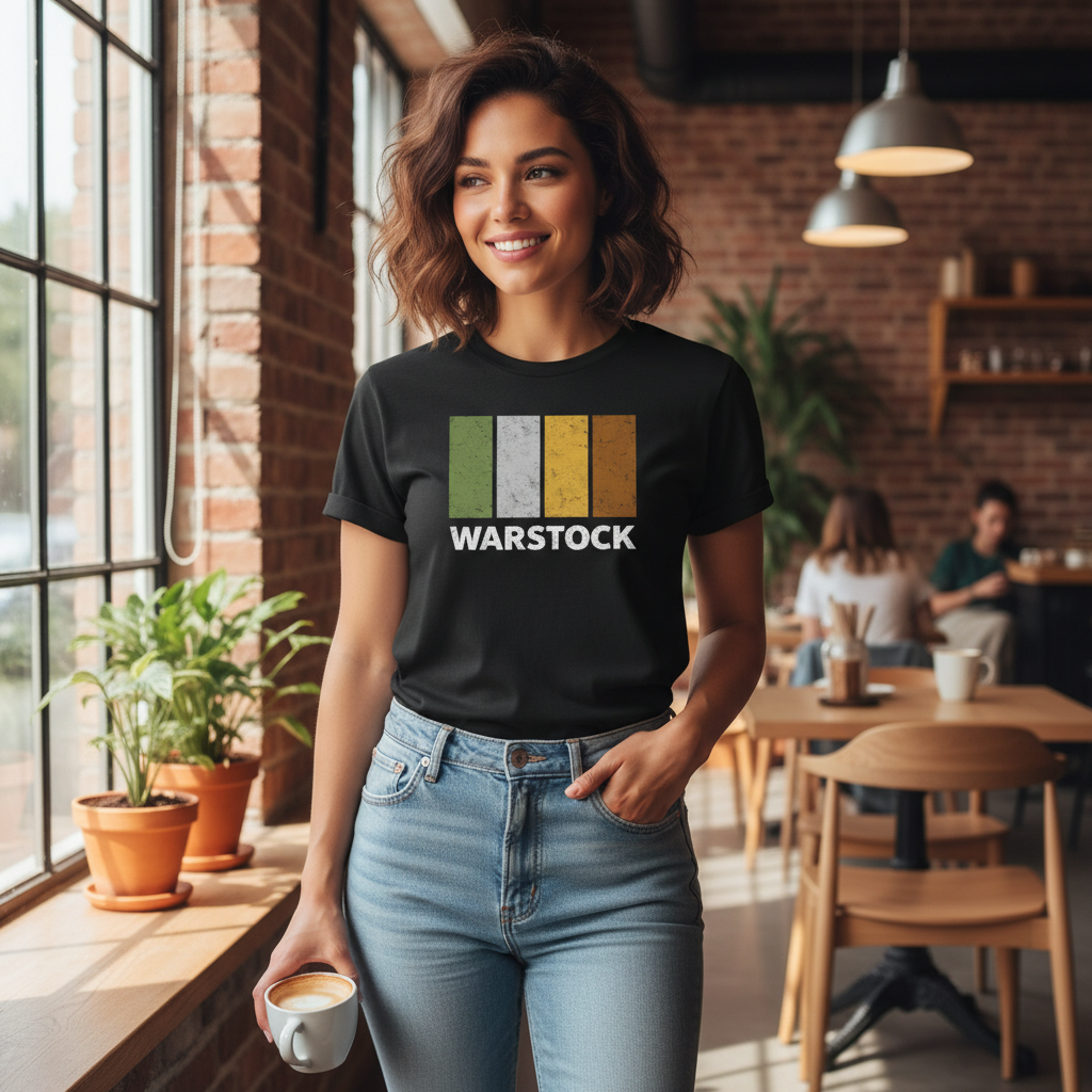 Warstock - T-Shirt - Colour Block Design