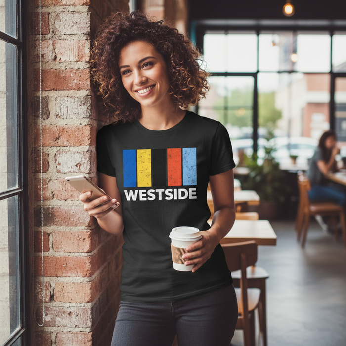 Westside - T-Shirt - Colour Block Design