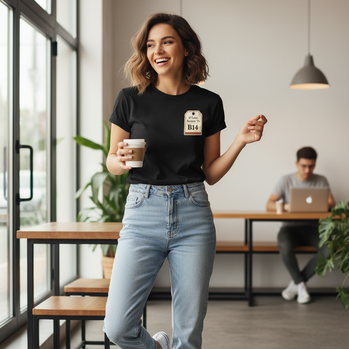 Yardley Wood - T-Shirt - If Lost, return To B14 Design