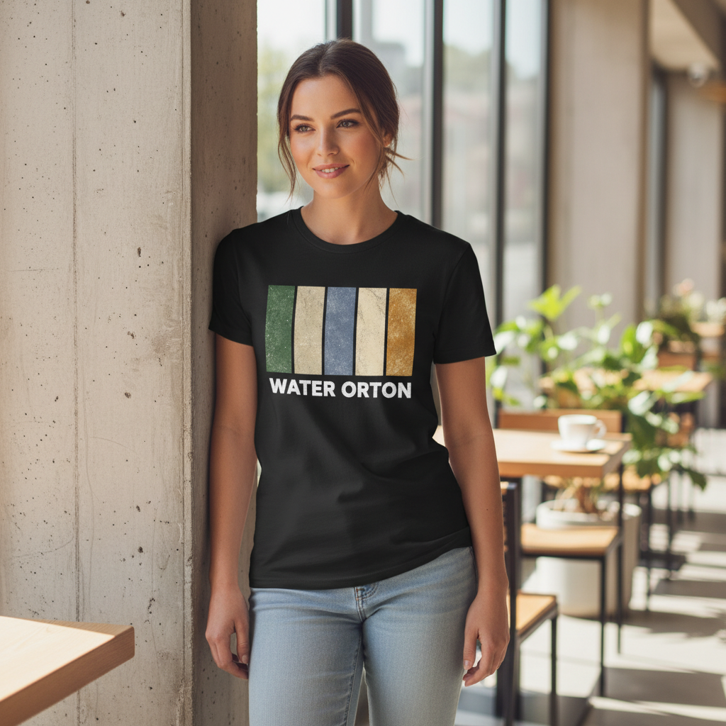 Water Orton - T-Shirt - Colour Block Design