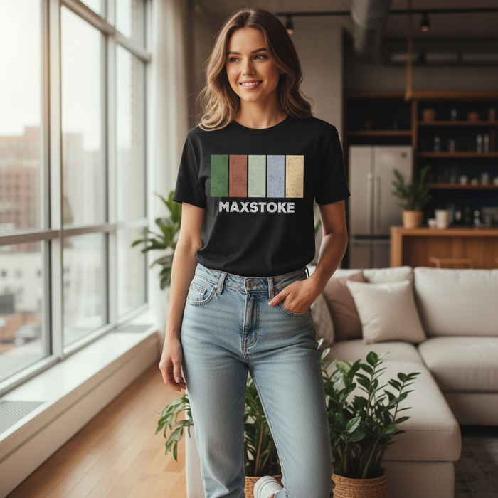 Maxstoke - T-Shirt - Colour Block Design