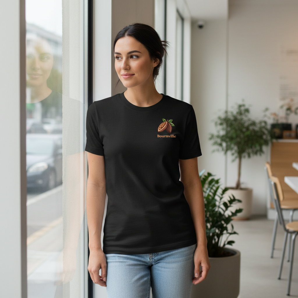 Bournville - T-Shirt - Bold Indie Design - Cocoa bean
